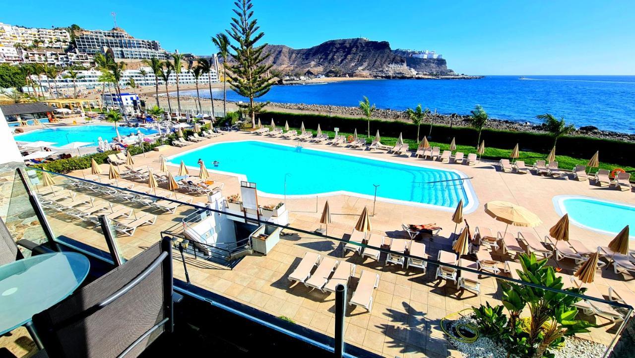 Oceanfront Deluxe-45M,Heated Pools,2Aircondition, 2Tv-65",Dishwasher,600Mb,Lift,Amadores View ! Playa Del Cura  Exteriör bild