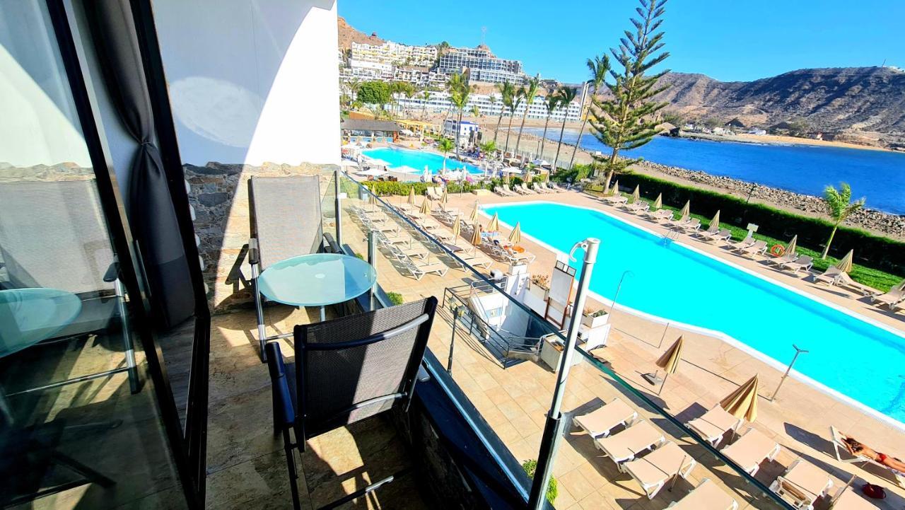 Oceanfront Deluxe-45M,Heated Pools,2Aircondition, 2Tv-65",Dishwasher,600Mb,Lift,Amadores View ! Playa Del Cura  Exteriör bild